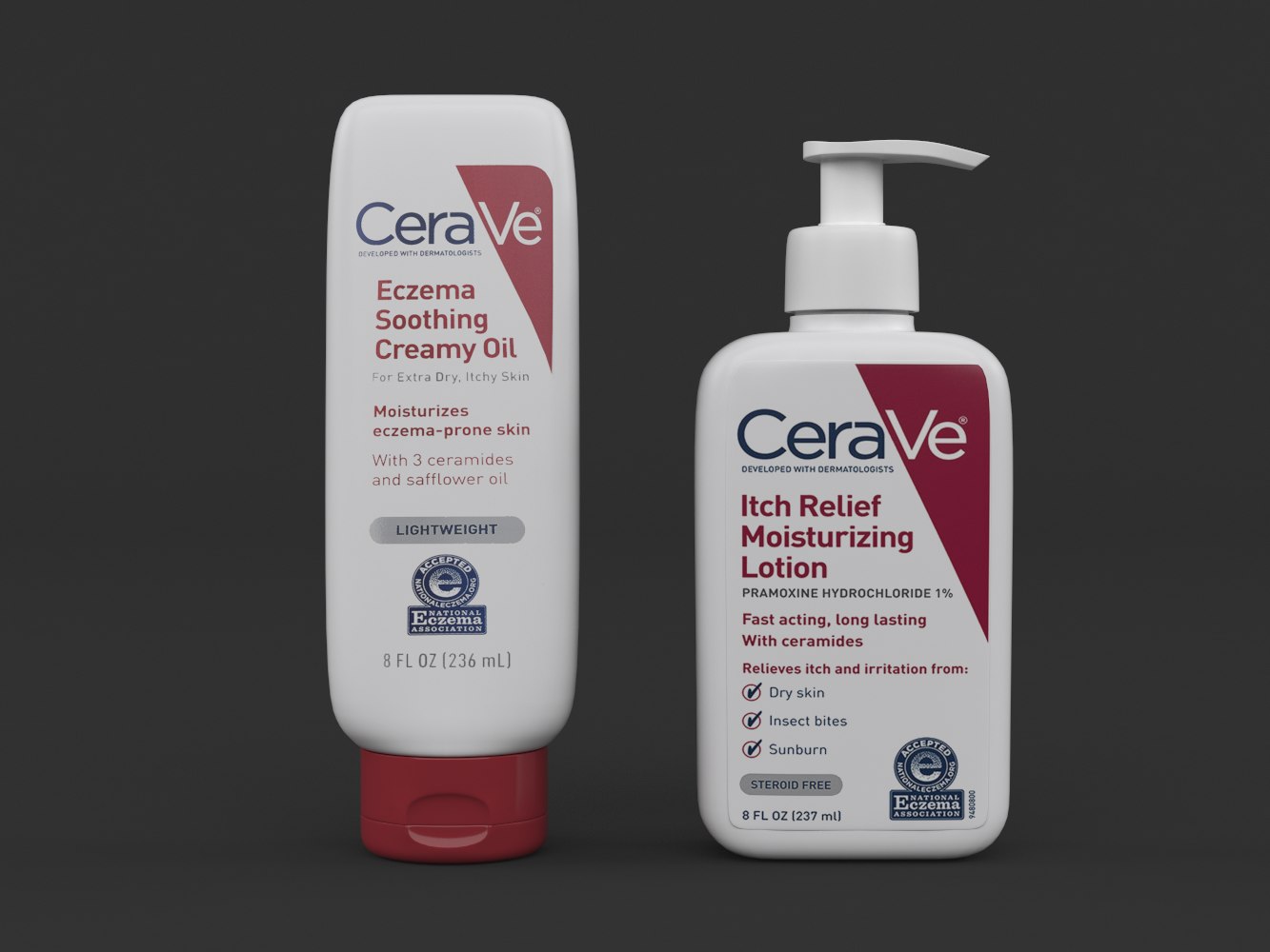 Cerave itch relief moisturizing 3D model TurboSquid 1599419