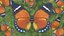 butterfly monarch 3D model