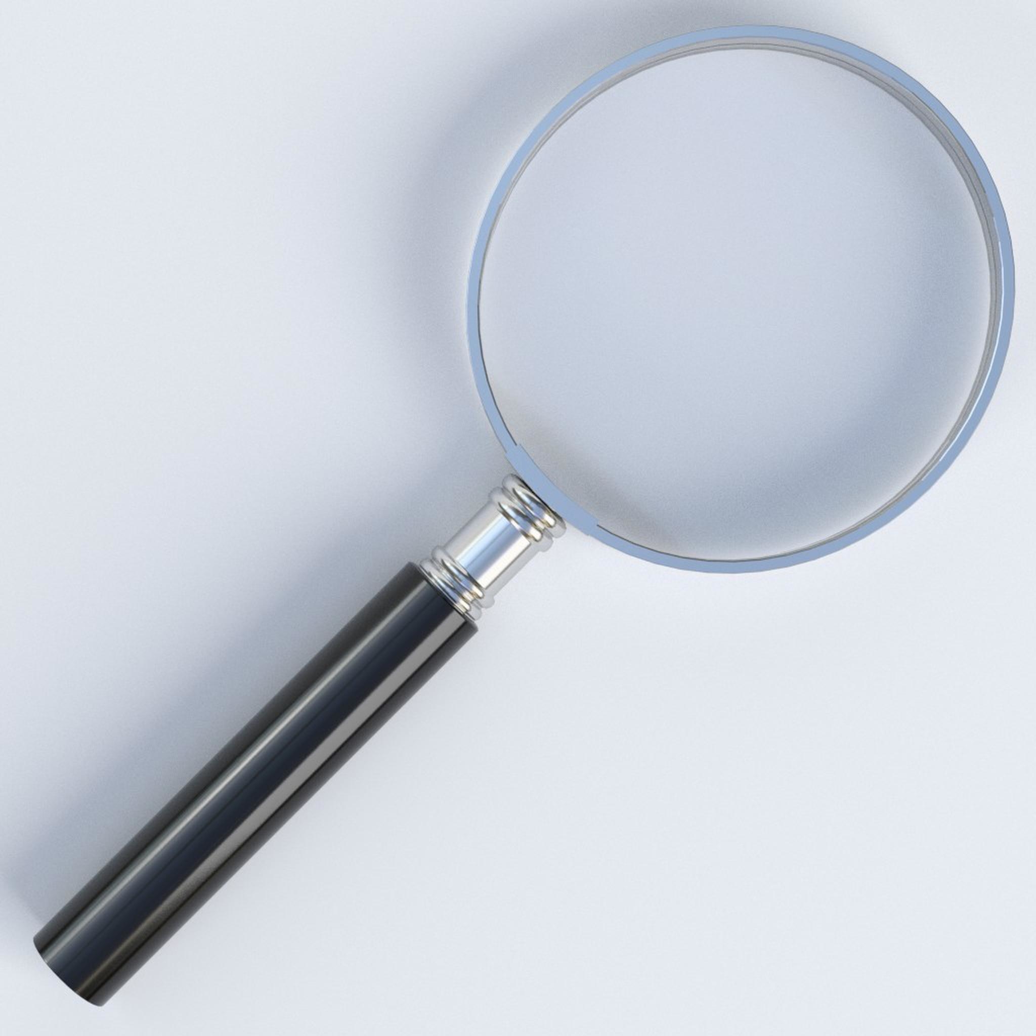 magnifying glass 3d max