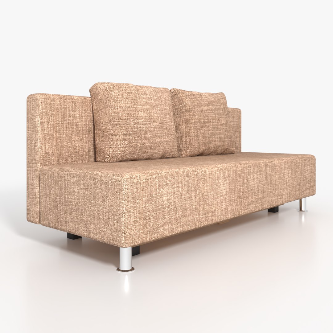 Jute sofa 3D TurboSquid 1599539