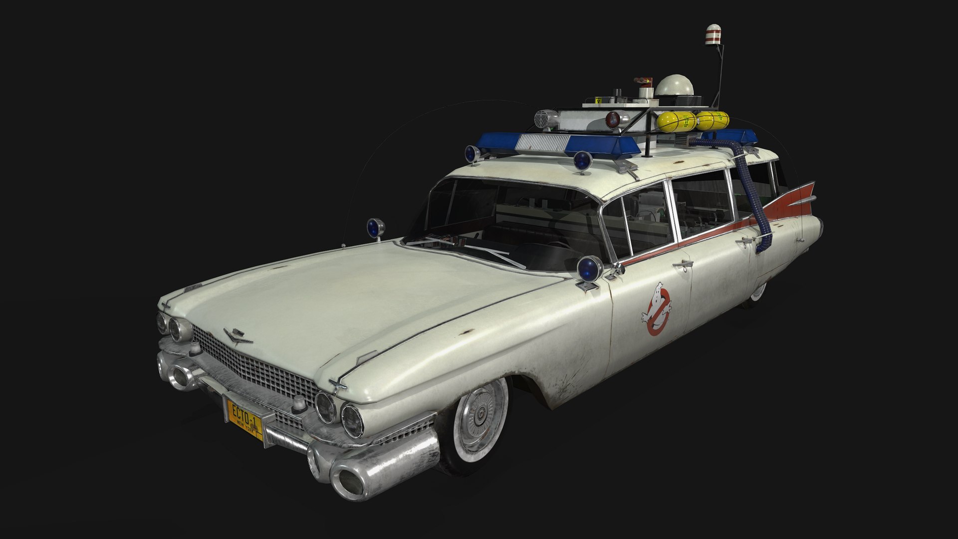 Ecto 1 3D model - TurboSquid 1599762