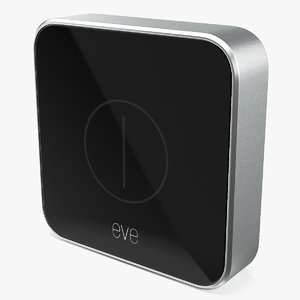 3D eve button connected home model