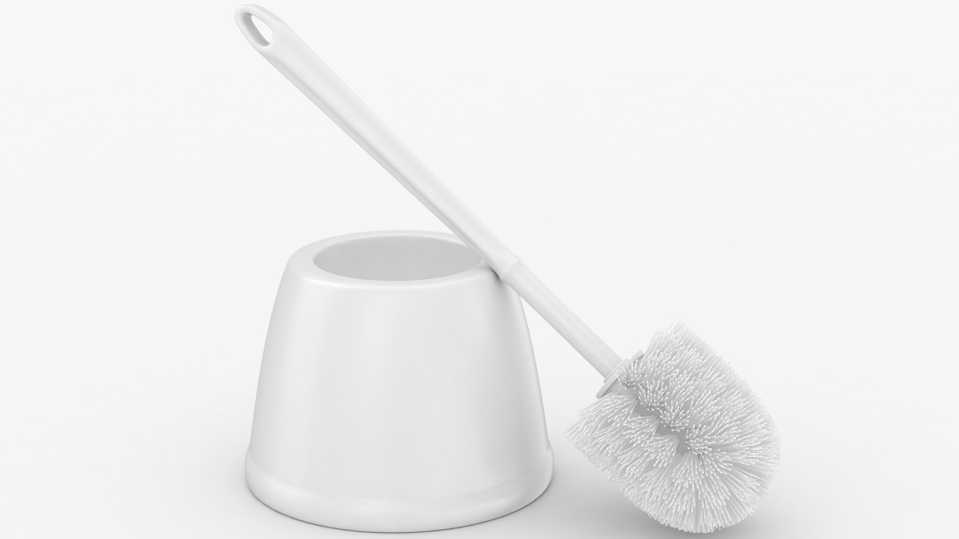 3D toilet bowl brush TurboSquid 1600164