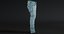 3D realistic clothing mix jeans