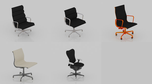 Office Chair SketchUp Models For Download TurboSquid   5MODELOFCHAIRS1 078AA068 3EC5 4629 9544 F9E42D10917CLarge 