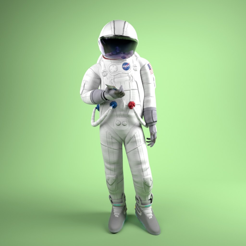 astronaut model figure