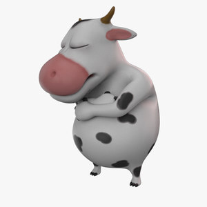 3D model cow animals