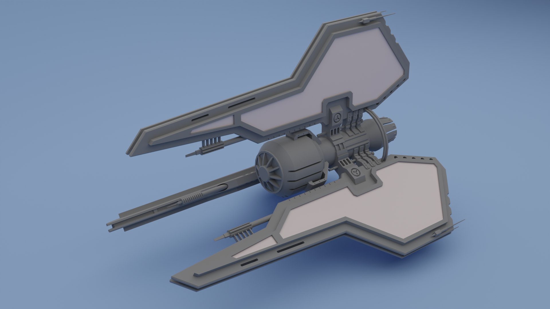 Spaceship Lowpoly 3D model3Dモデル TurboSquid 1600852