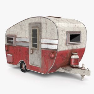 old camper 3D model