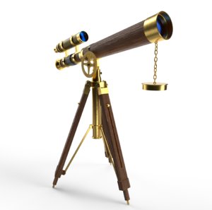 3D model telescope