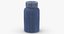 3D plastic bottle pharma 625ml