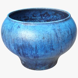 3D scanned clay pot