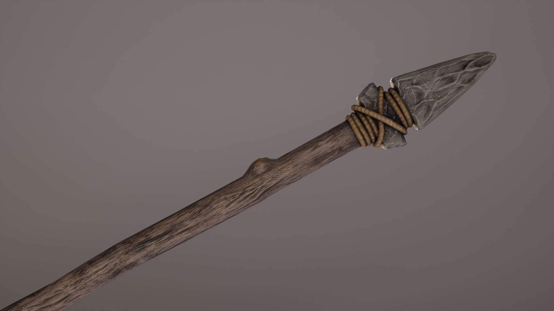 Stone spear 3D TurboSquid 1601990