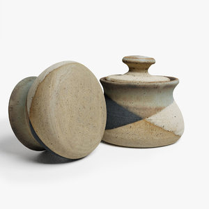 ceramic sugar jar model