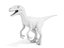 3D model velociraptor feathers