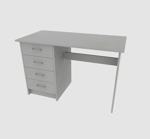 3D simple desk model