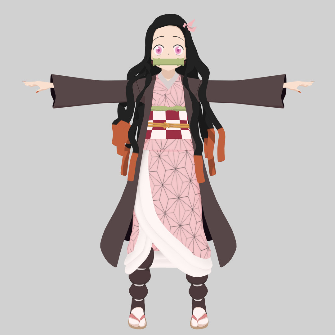 nezuko model kit