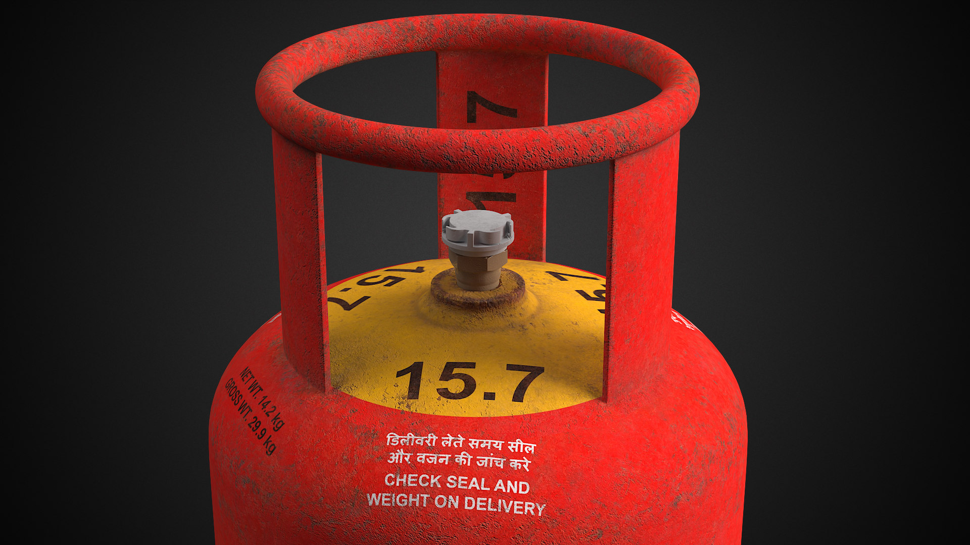 Gas cylinder 3D TurboSquid 1602746