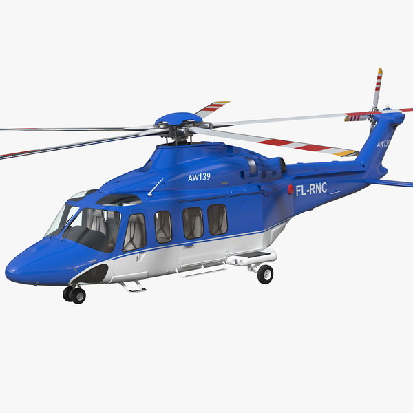 AgustaWestland AW139 Hubschrauber 3D-Modell - TurboSquid 1602927