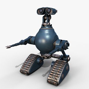 3D space rover model