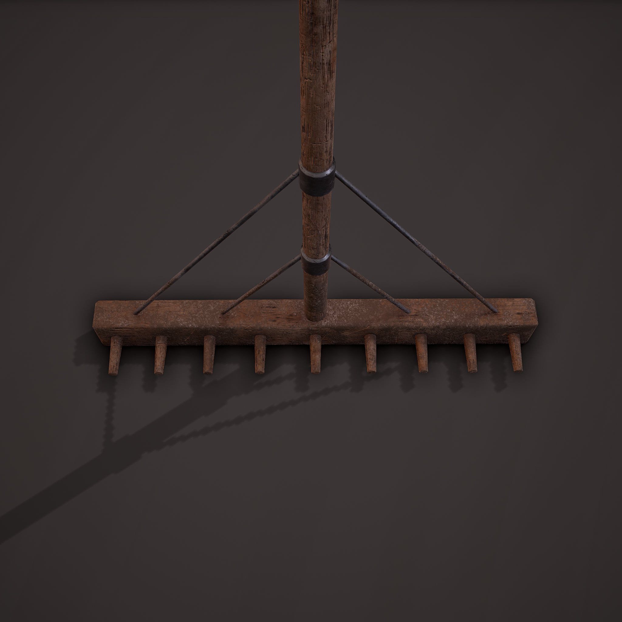 Modello 3D Medieval Rake TurboSquid 1603176