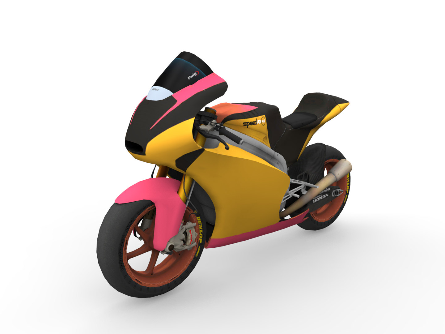 3D sport bike model TurboSquid 1603615