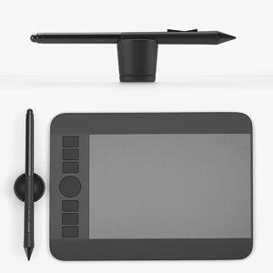 3D pen tablet graphic model