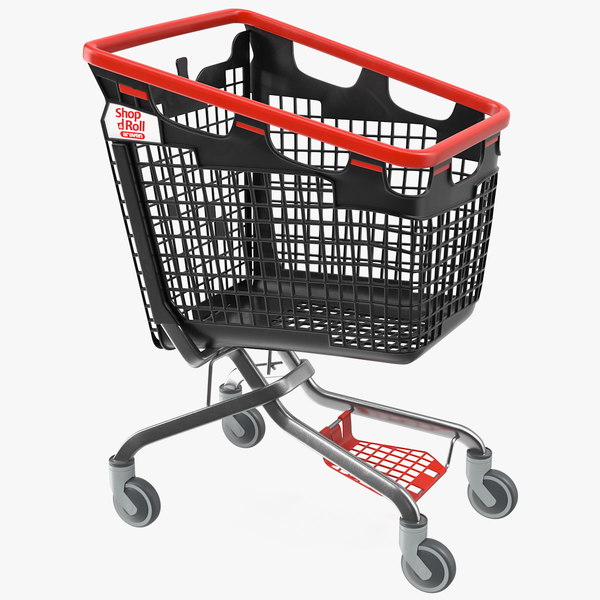 AravenPlasticShoppingTrolleyLOOP170Lc4dm