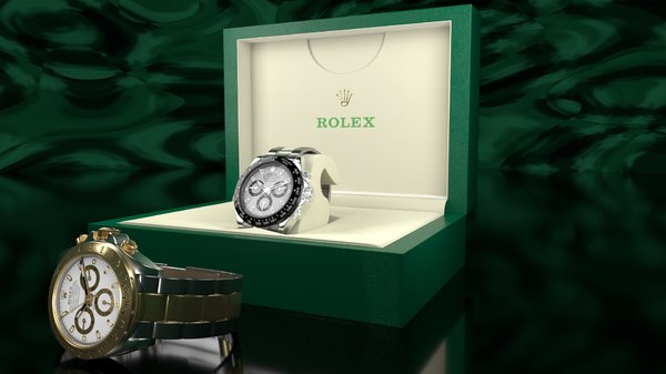 rolex daytona 3D model