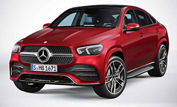 3D 2020 mercedes-benz gle coupe - TurboSquid 1470390