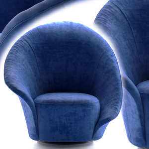 flou lilia armchair 3D model