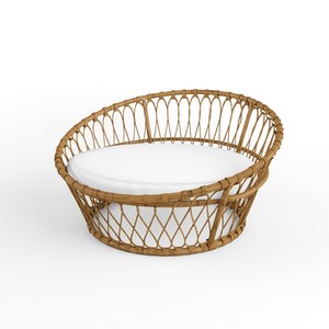 nest chair serena 3D model