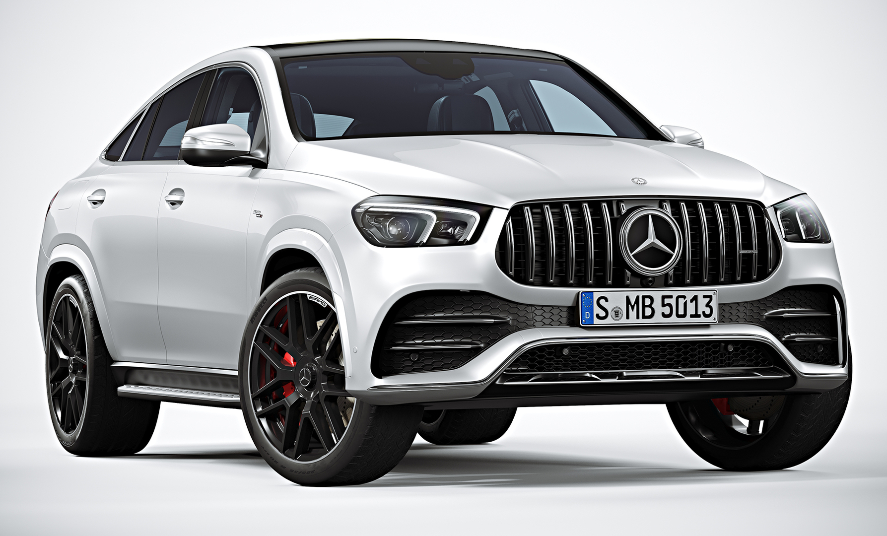 3D 2020 mercedes-benz gle53 amg - TurboSquid 1470395