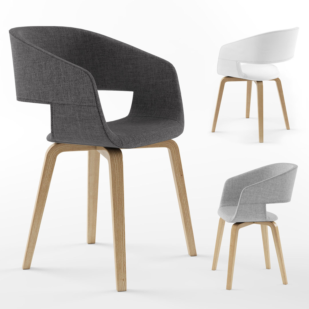 3D jysk holstebro chair model TurboSquid 1604576