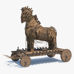 3D trojan horse model