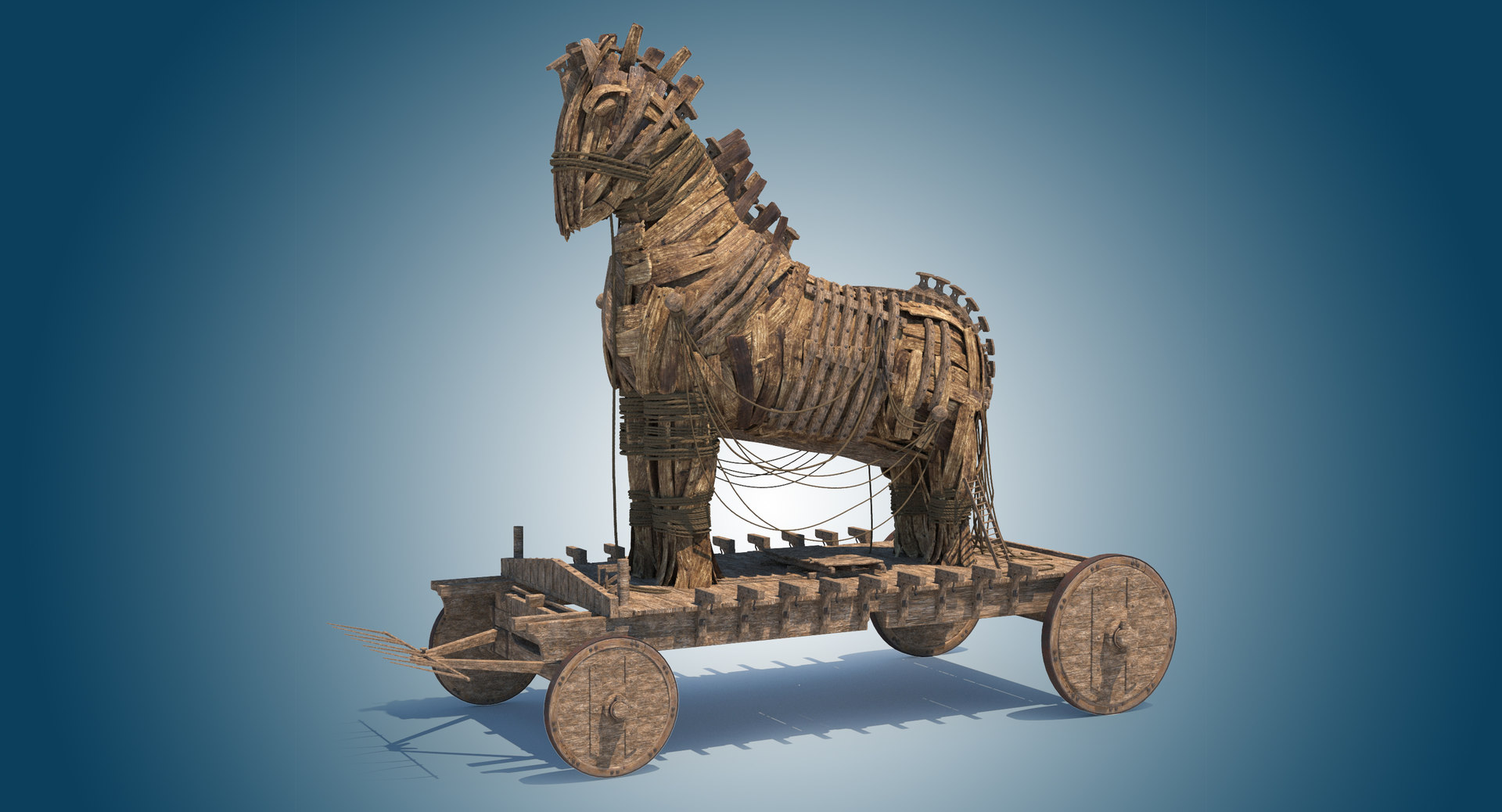 3D trojan horse model - TurboSquid 1604819