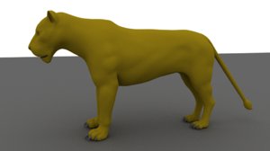 creature walking cycle animation 3D model