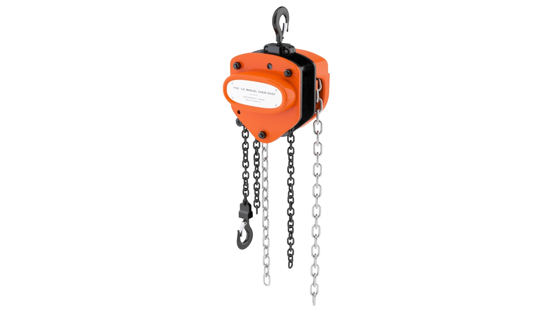 Chain hoist 3D model TurboSquid 1604933