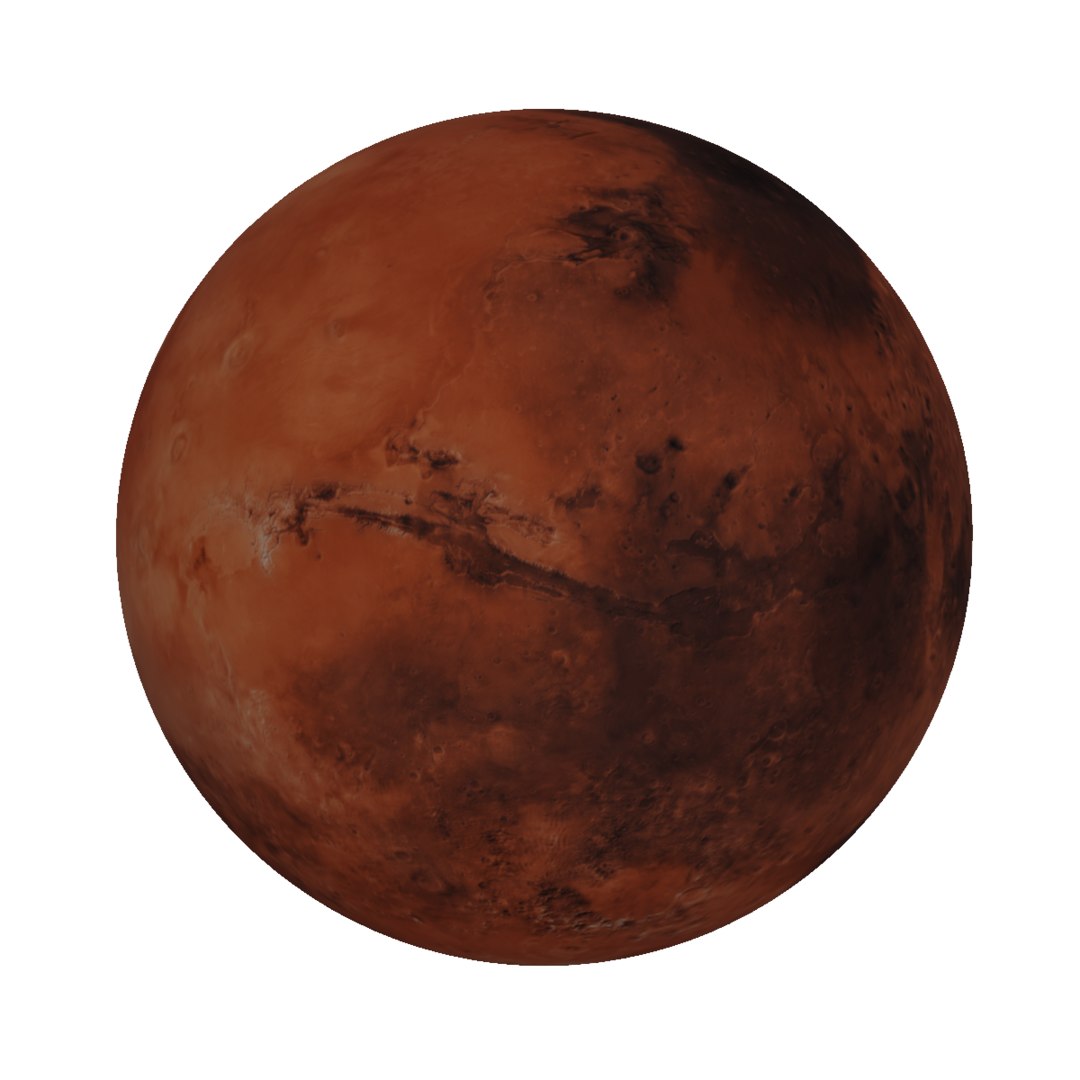 Planet mars 8k modeled 3D model - TurboSquid 1605381