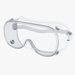 safety glasses 3D model
