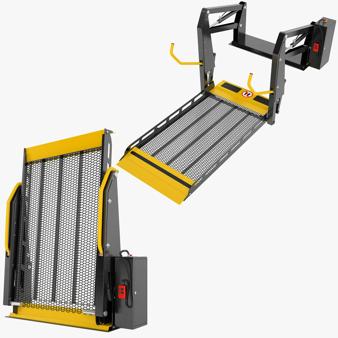 Wheelchair lift 3D model TurboSquid 1605251