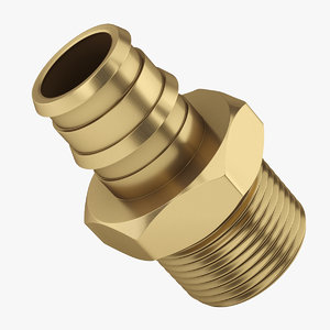 quick joint connector 3D model
