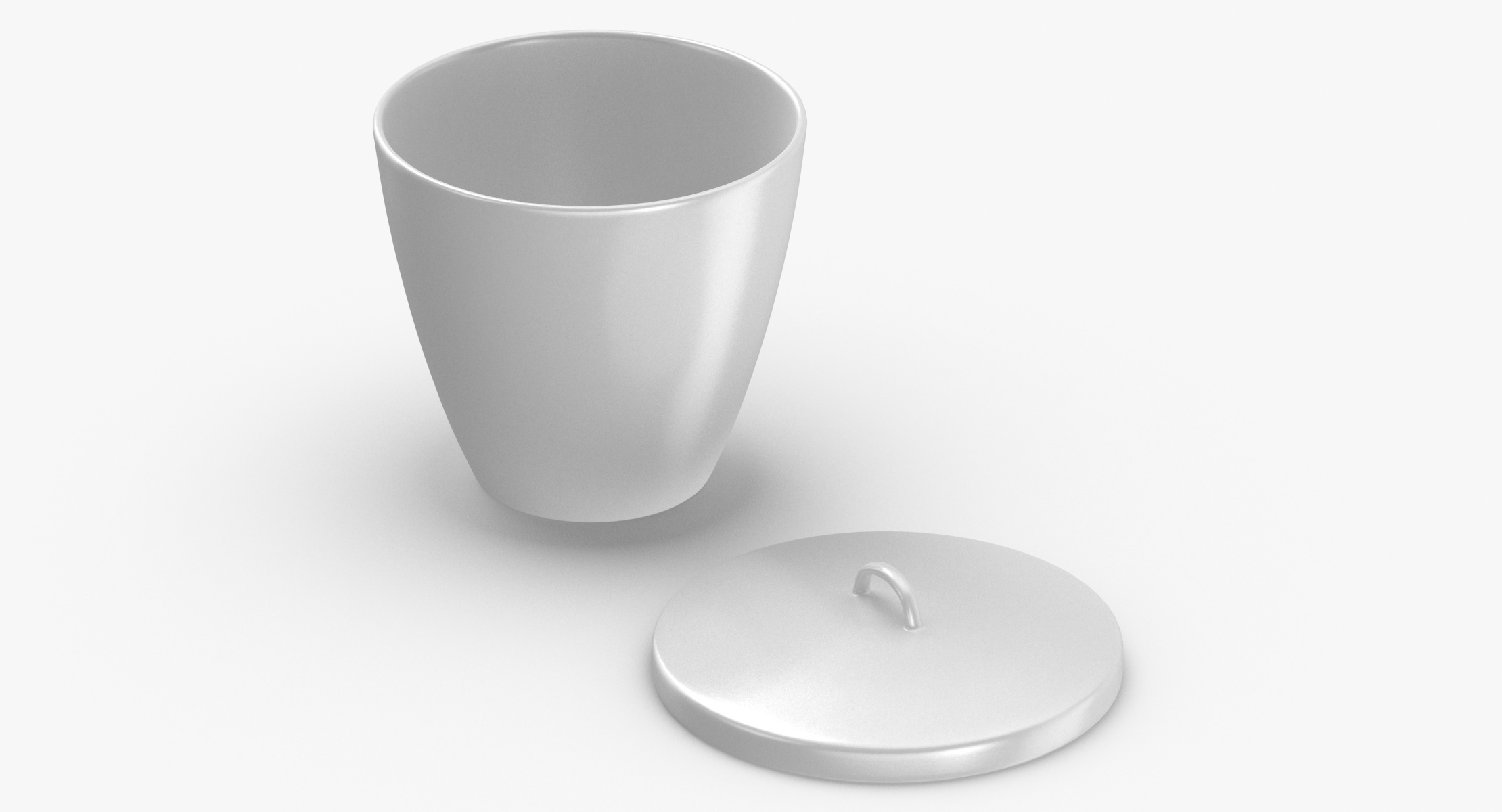 3D crucible 300ml open 02 model - TurboSquid 1605279