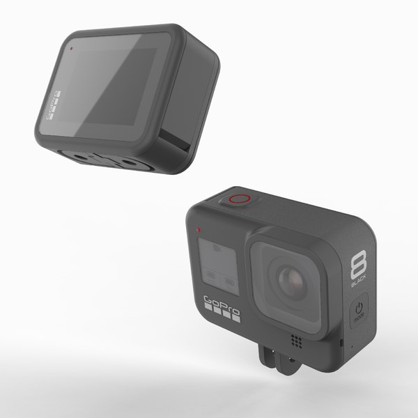 3D gopro hero 8 black