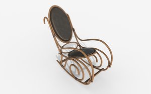 3D model rocking chair