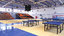 real sports hall 3D model