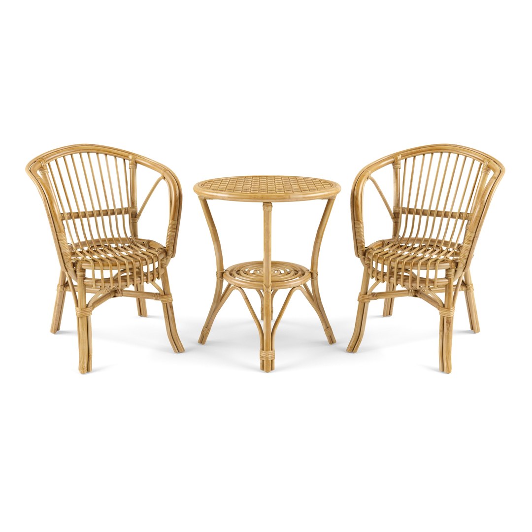 3D garden rattan furniture model - TurboSquid 1605900