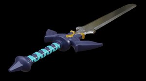 master sword zelda 3D model