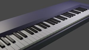 elettronic keyboard 3D model