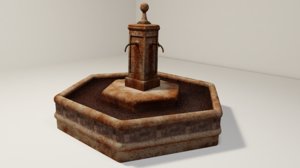 objects water 3D model